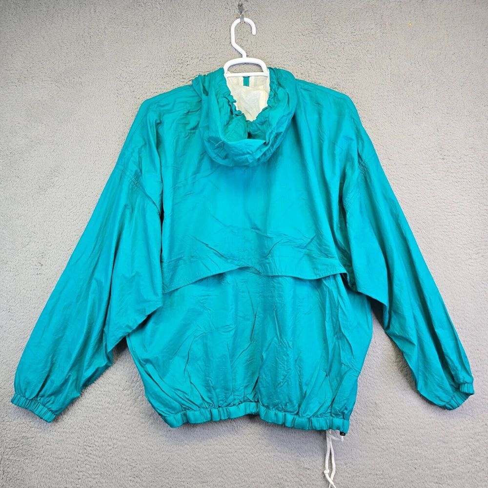 Vintage Pacific Trail Anorak Jacket Men's XL Green Retro Windbreaker '90s READ - Picture 6 of 16
